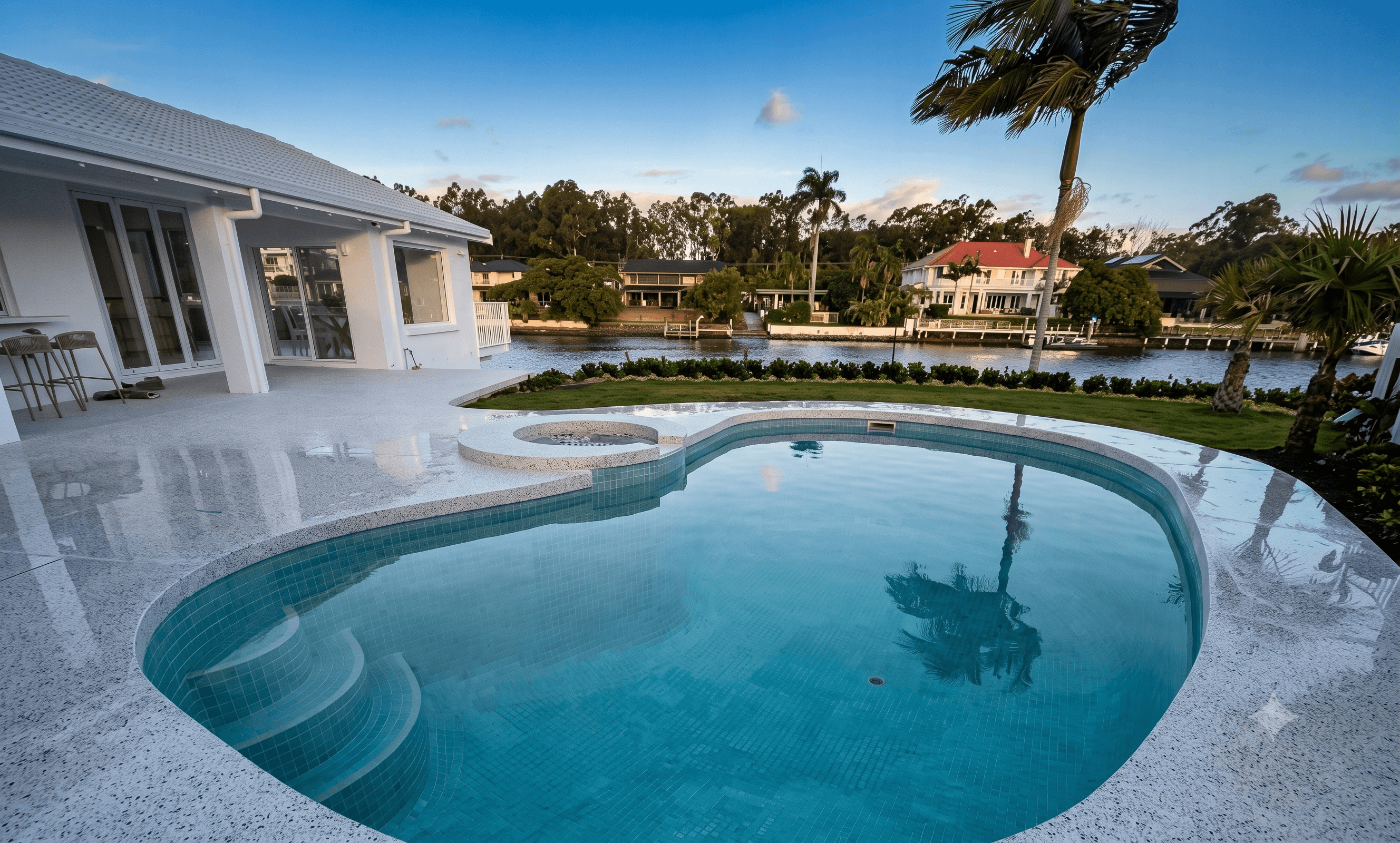 Pool Tiling and Surrounds